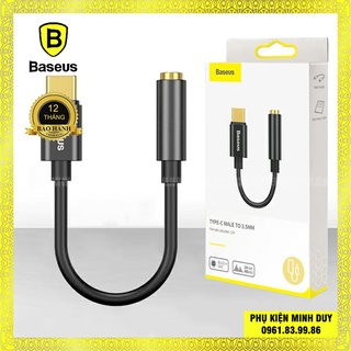 Đầu chuyển Type-C sang Audio AUX 3.5mm Baseus L54 (Type-C Male to 3.5mm Female Adapter, built-in DAC, 24-bit/48kHz)