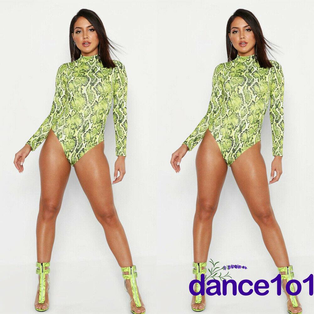 Áo thun nữ dài tay cổ tròn liền quần lót quyến rũ