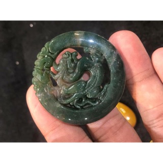 Mặt dây chuyền rồng cẩm thạch