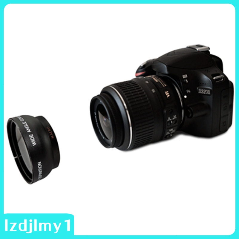 2 Ống Kính Telephoto 52mm Cho Máy Ảnh Canon Nikon Sony Pentax Dslr