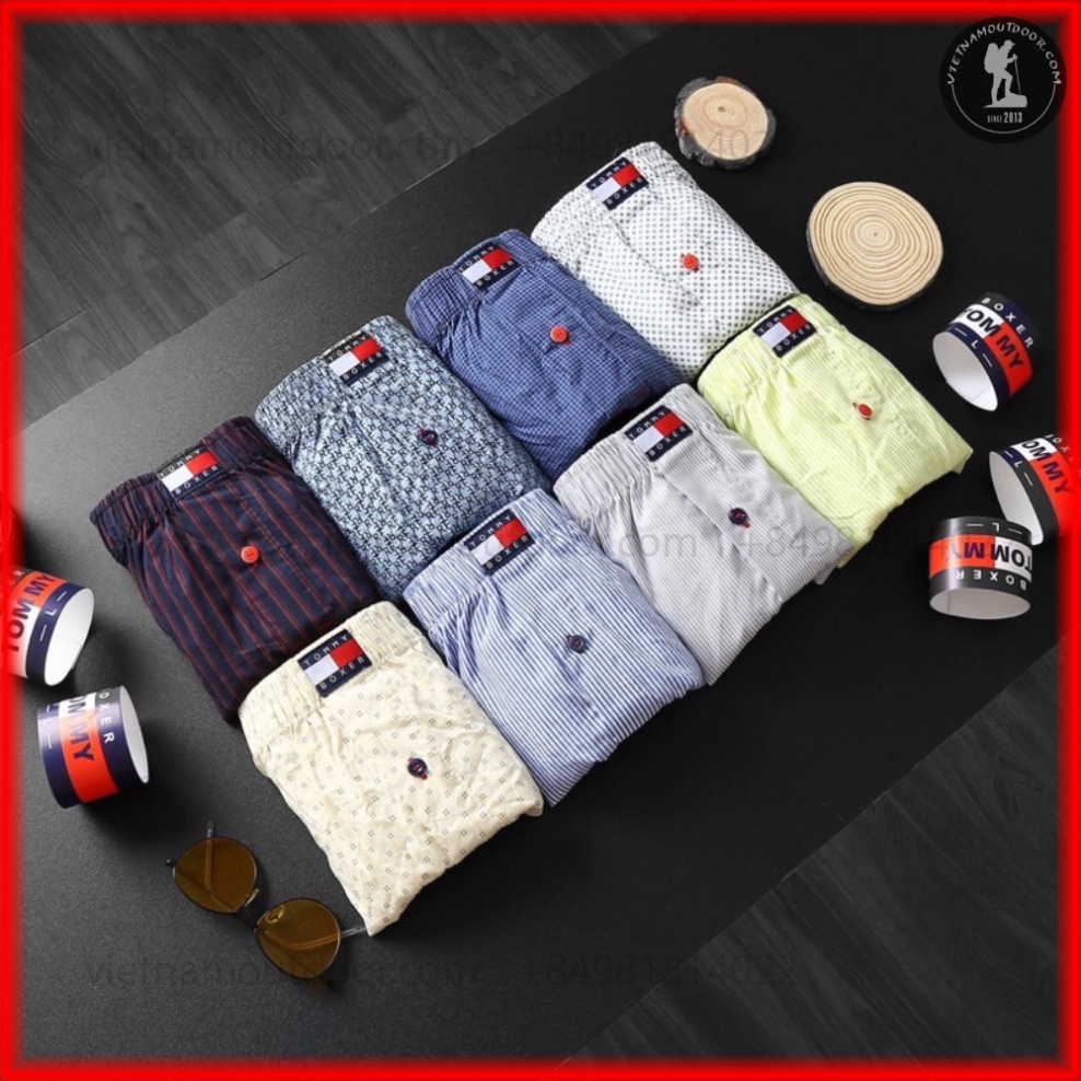 Quần Đùi Ngủ Nam Tomy Boxer Thoáng Mát Dễ Chịu