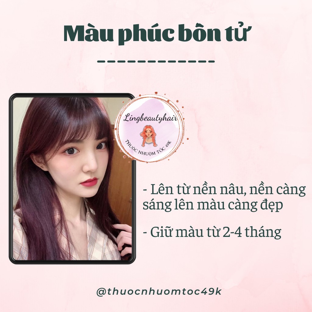 Thuốc nhuộm tóc màu PHÚC BỒN TỬ
