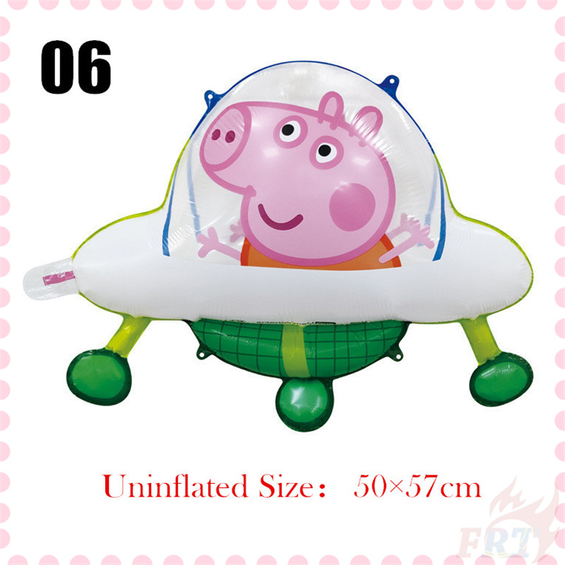 Bong bóng lá nhôm hình chú heo peppa dành cho trang trí tiệc tùng