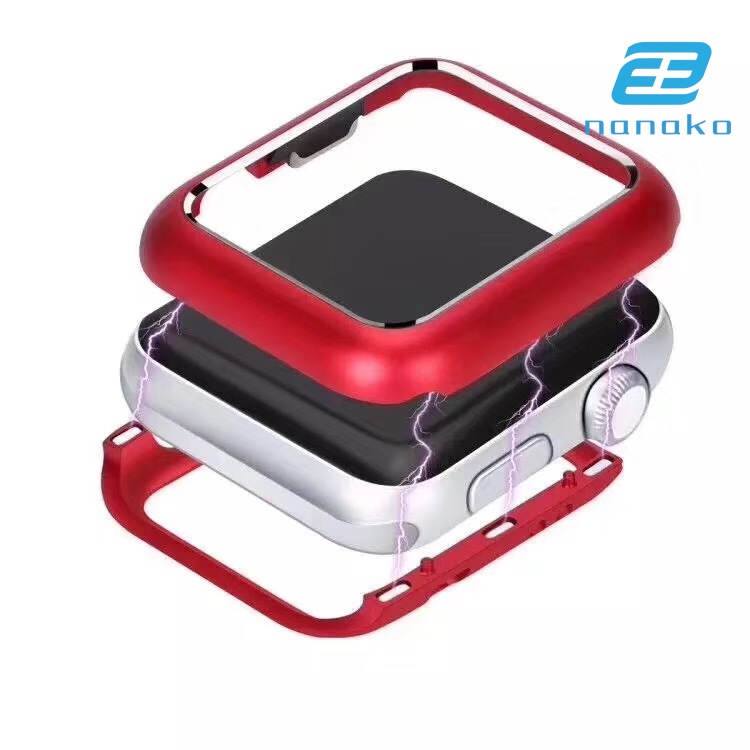 Suitable for Apple watch case magnetic suction metal Iwatch protective case 12.34 million ciwang watch case