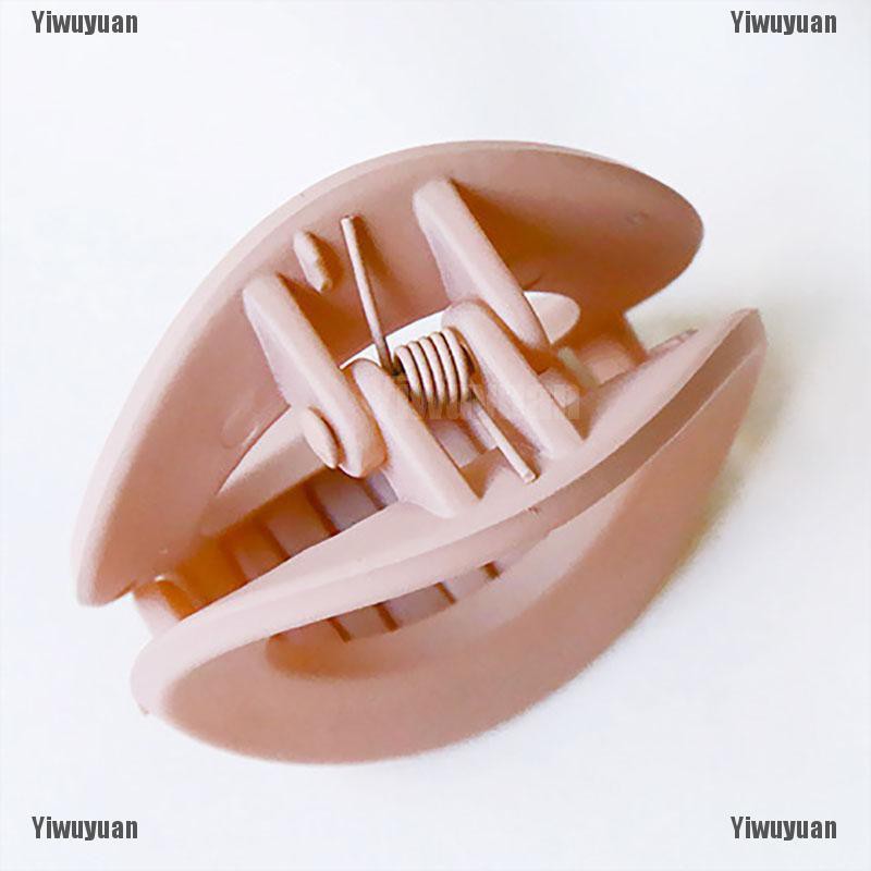 Set 5 Kẹp Tóc Màu Trơn Kích Thước Nhỏ Gọn Thuận Tiện Cho Nữ /