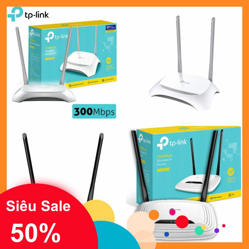 [5🌟][FREESHIP] BỘ PHÁT WIFI TP-LINK 841N, 840N - 2 ANTEN 300mb [SALE]