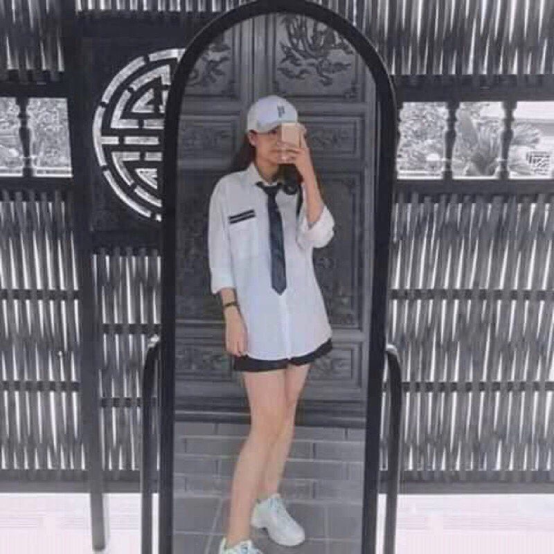 Áo Sơ Mi Kèm Cà Vạt Tay Dài