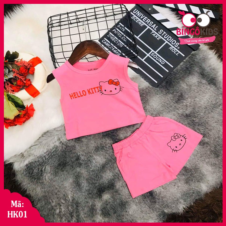 Đồ bộ bé gái hello Kitty siêu đáng yêu