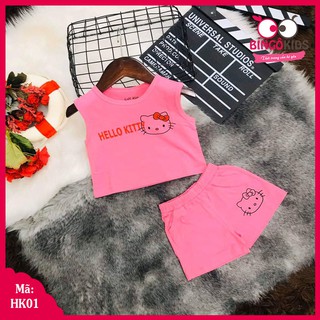 Đồ bộ bé gái hello Kitty siêu đáng yêu