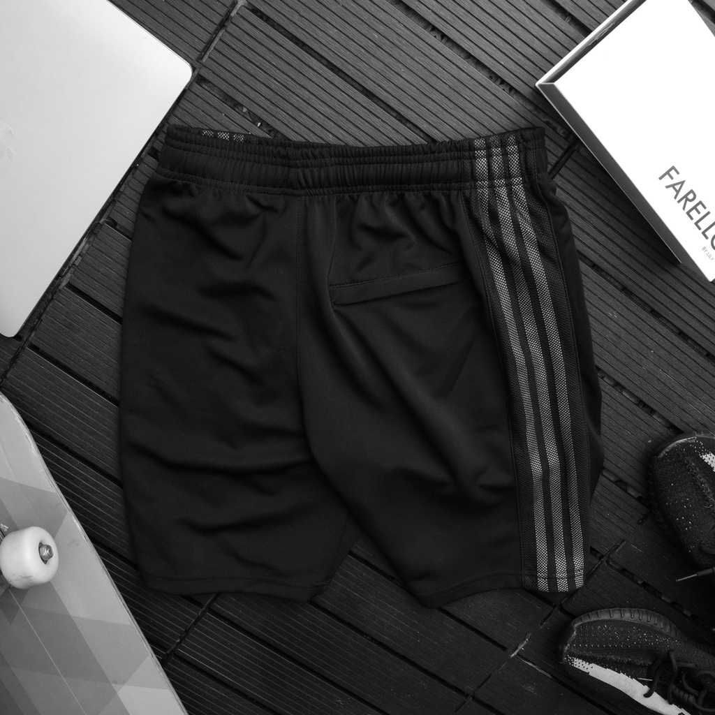 Quần short thể thao nam chất liệu Poli 2 da dày mịn 8368