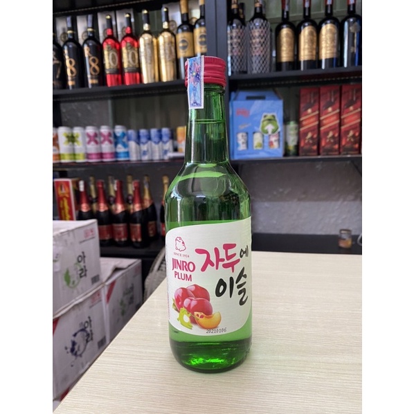 Thùng x 20 Chai Soju Hàn Quốc JINRO 360ml