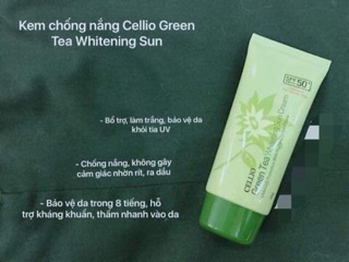 KEM CHỐNG NẮNG CELLIO SPF 50PA+