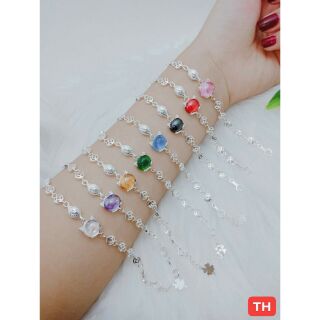 Lắc tay bạc hồ ly kim tiền