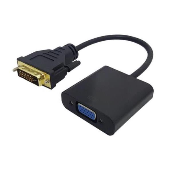 [Mã ELHACE giảm 4% đơn 300K] Cáp chuyển dvi to vga 24+1