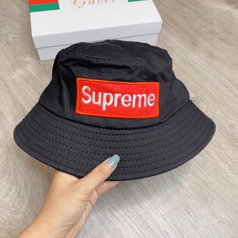 NÓN BUCKET TRÒN VÀNH SUPREME CỰC NGẦU