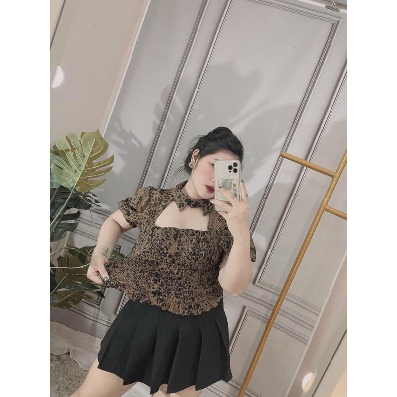 bigsize - ❤ ÁO BEO KHOÉT NGỰC ❤️