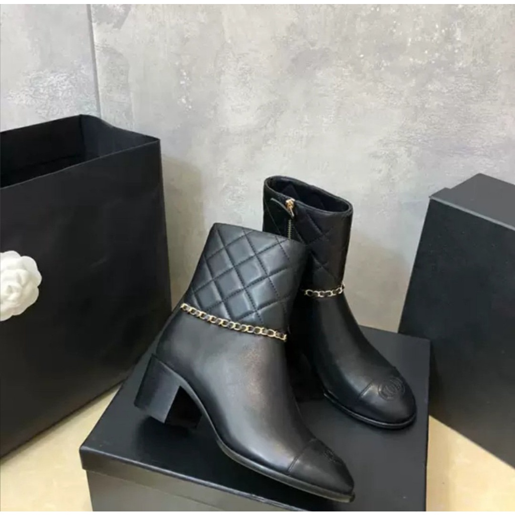 (Ảnh thật) Boots Nữ Cao Cấp Tag CC