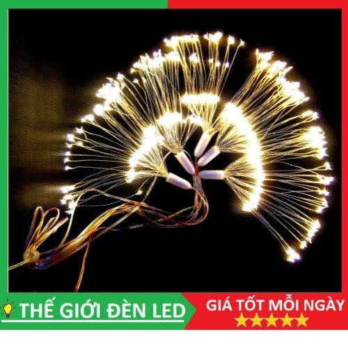 Bộ 5 Dây Đèn Pháo Hoa Led 3 tầng, 4 tầng, Trang Trí Sân Vườn, Giáng Sinh Độc Đáo