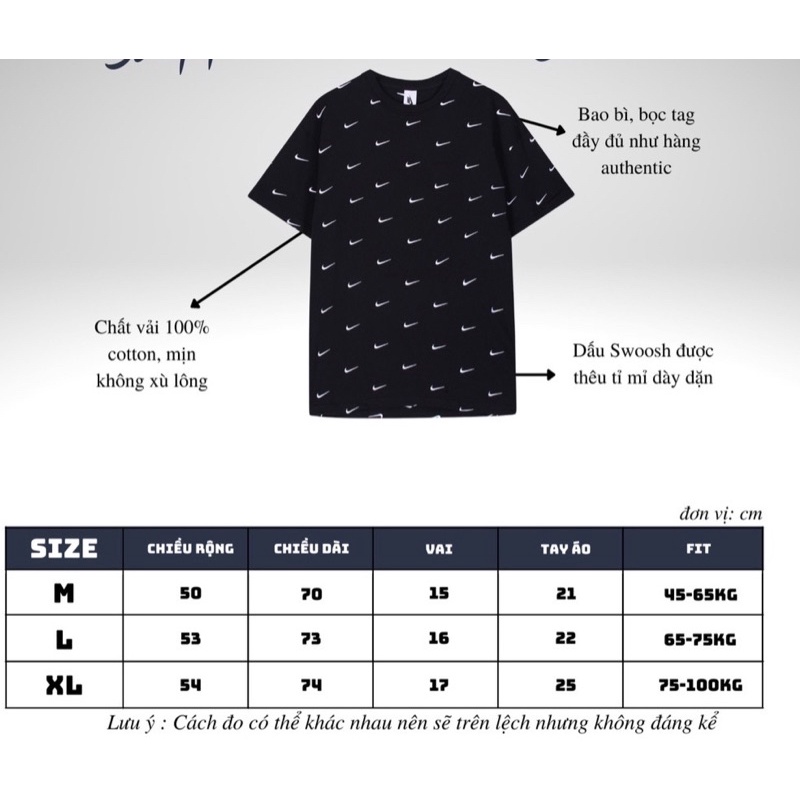 Tshirt - Áo thun nam nữ logo thêu Full Tag Mác - Hình thêu sắc nét