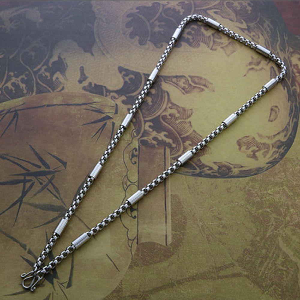 Vòng Cổ Choker Bằng Thép Titan Phong Cách Gothic Punk Cá Tính Cho Nam Và Nữ