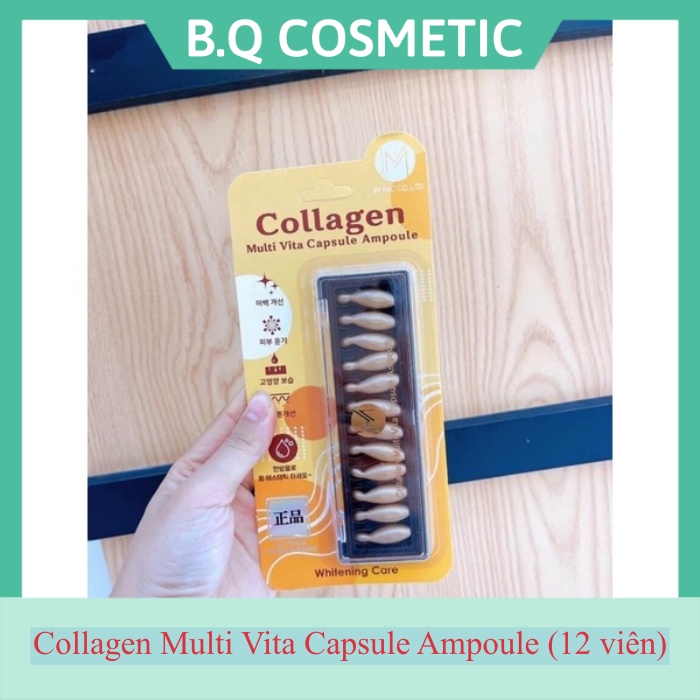 (Bán Chạy) Collagen Multi Vita Capsule Ampoule (12 viên)