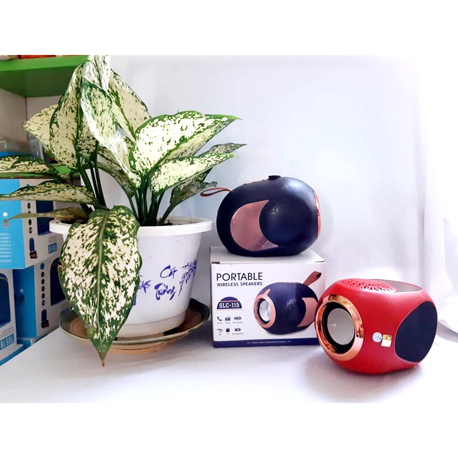 Loa Nghe Nhạc Bluetooth SLC 115, Speaker Không Dây Di Động BLT Bas Trầm