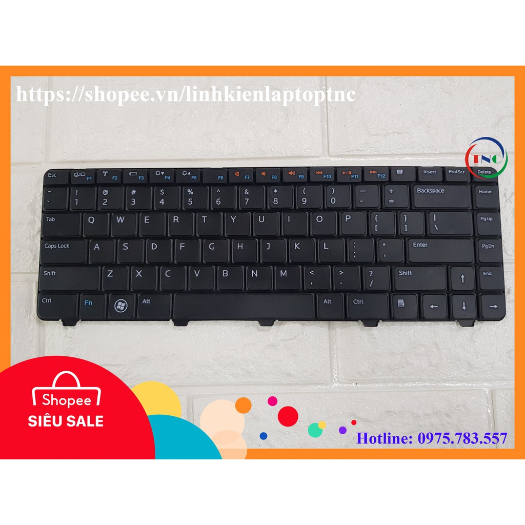 Bàn phím Laptop Dell 4010 N3010 N4010 N4020 N4030 N5030 chất lượng cao nhập khẩu