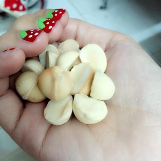 Hạt Mắc Ca Úc nứt vỏ đã nướng cao cấp hũ 500gr