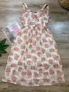 ĐẦM MAXI HOA HAI DÂY