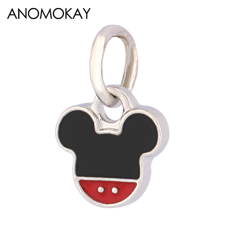 Hạt trang trí vòng tay hình chuột mickey xinh xắn
