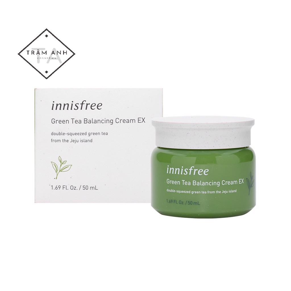 Kem dưỡng da INNISFREE trà xanh