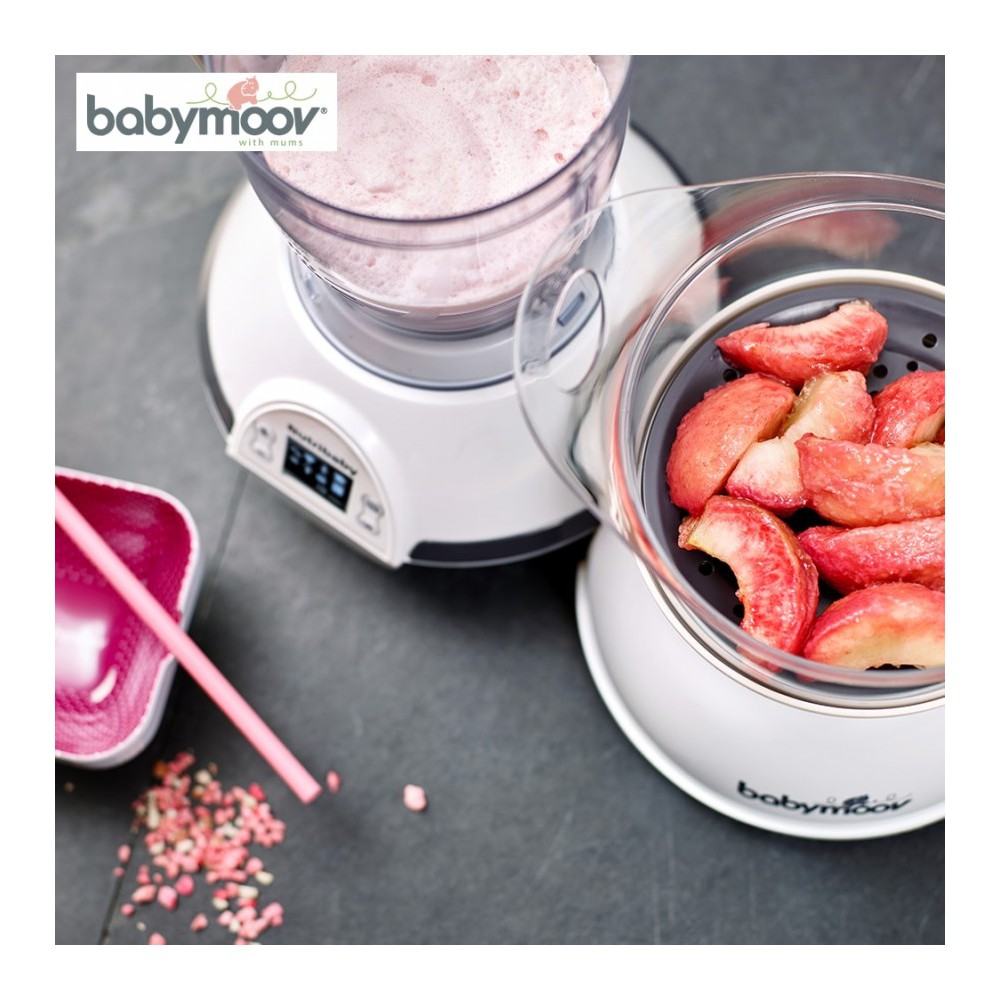 [CHÍNH HÃNG][BABYMOOV] MÁY XAY HẤP ĐA NĂNG NUTRIBABY 5IN1 BABYMOOV