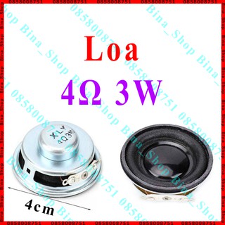 Loa mini 4ohm 3W 40mm Loa DIY 3W