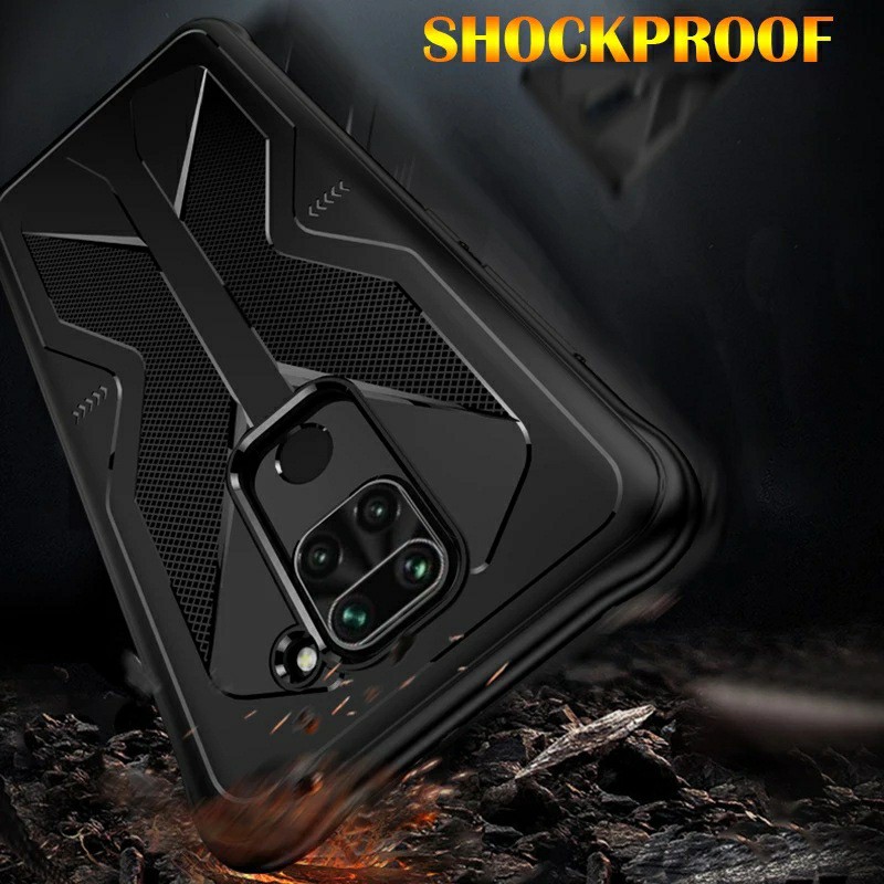 Ốp lưng Redmi Note 11S 5G / Redmi 10X 4G kiểu dáng Gaming dẻo chống sốc cao cấp chống bán bẩn