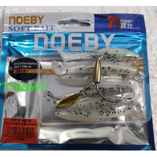 mồi mềm noeby S8019 kèm lưỡi móc mồi Ar15 [ docauca.vn ]