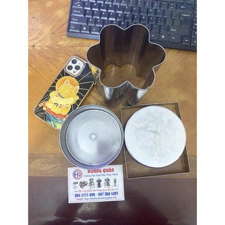 Khuôn làm giò chả hình hoa 6 cánh 1kg