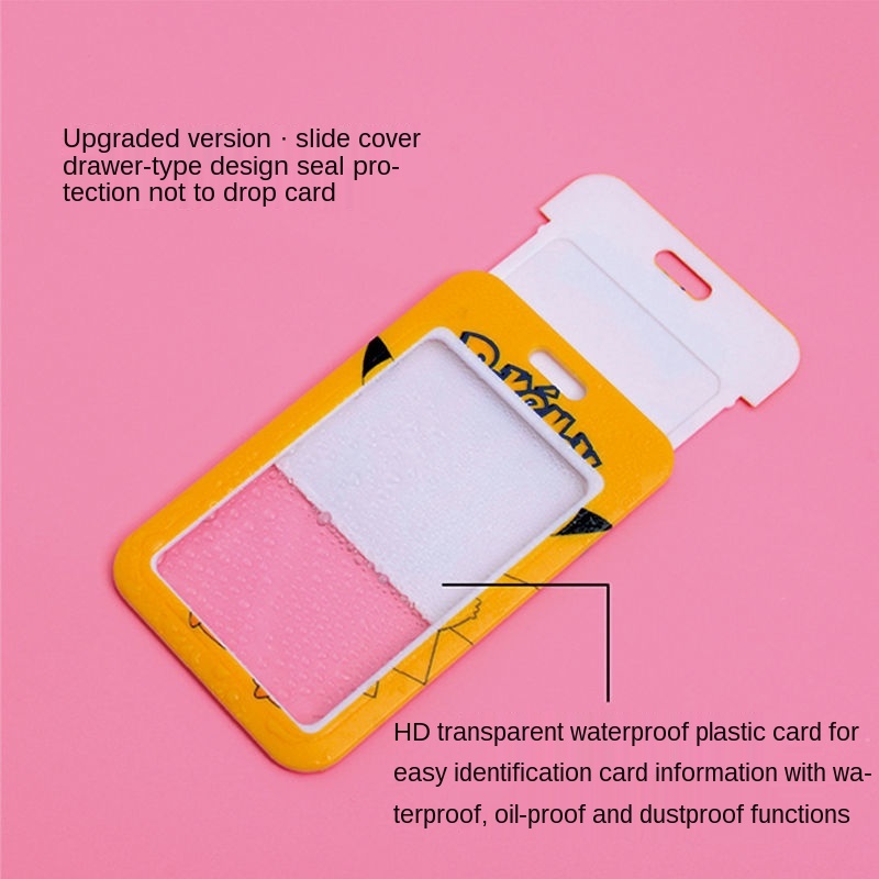 Dây đeo thẻ xe buýt họa tiết hoạt hình xinh xắn