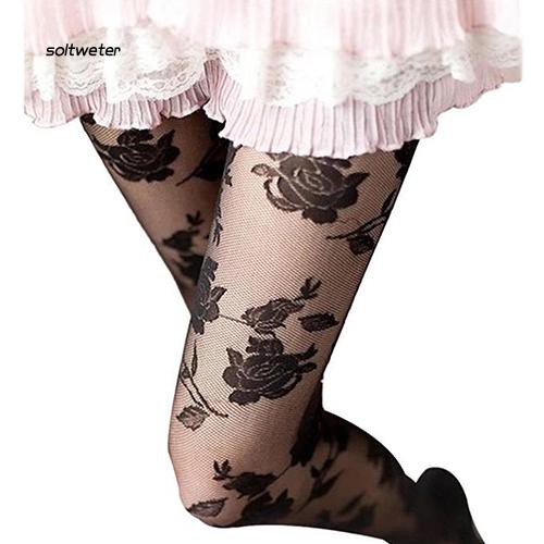 Quần tất lưới xuyên thấu phối ren phong cách quyến rũ cho nữ
