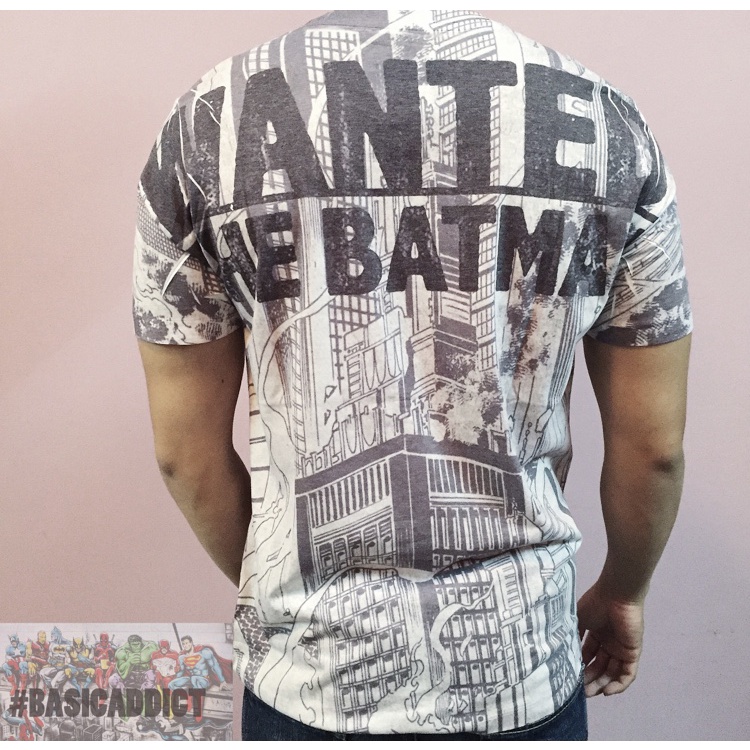 DC Comics - Áo thun Batman wanted - Unisex