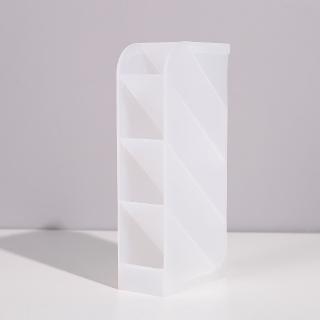 Khay đựng bút/cọ trang điểm để bàn thiết kế 4 ô tiện lợi