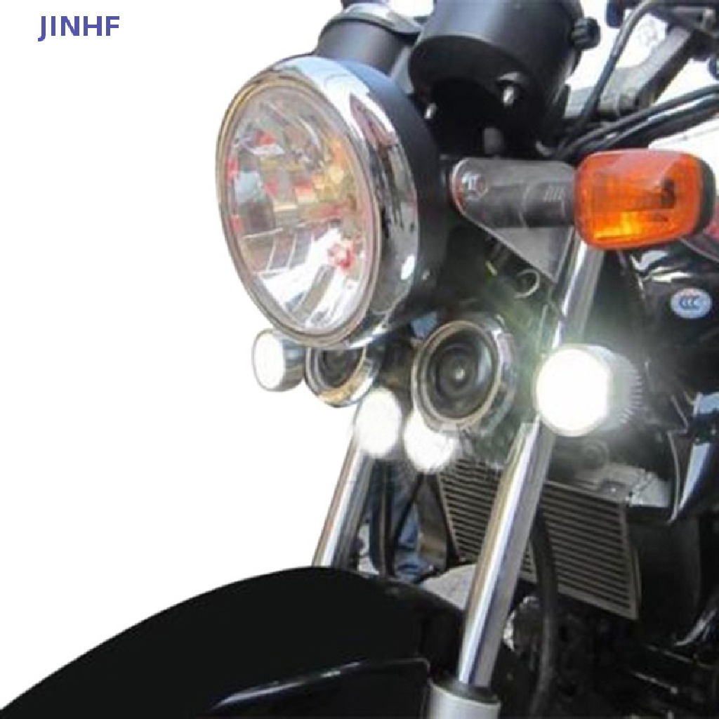 Đèn Pha 4LED DRL Chống Nước 12-85V JINHF Dành Cho Xe Mô Tô