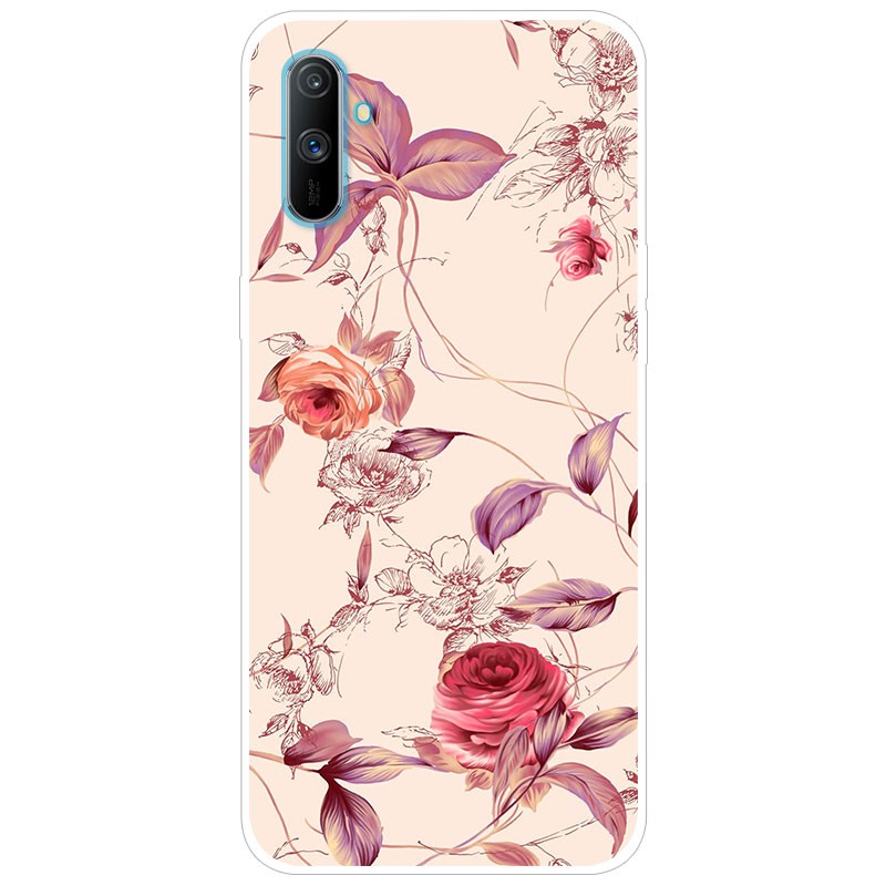 Ốp điện thoại TPU silicone thời trang cho Realme C3i