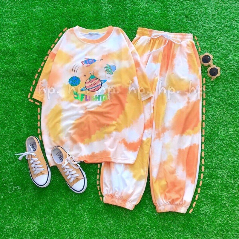 Sét áo loang vàng FILGHT PQ7m + quần TH6