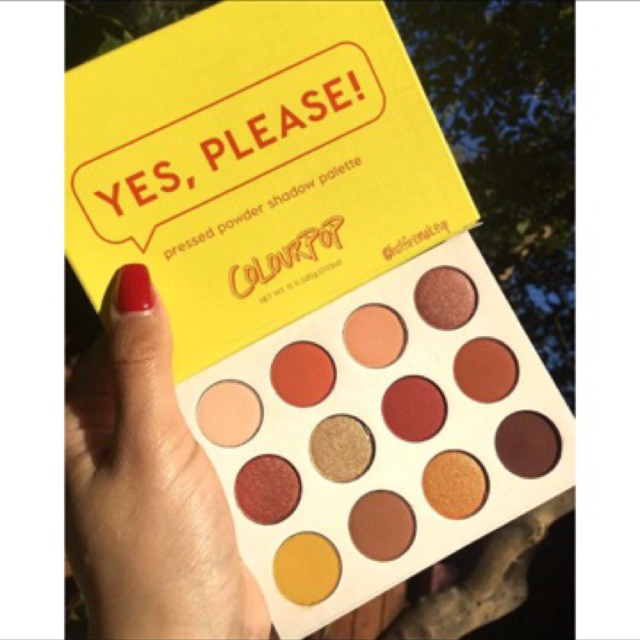 BẢNG MẮT 12 Ô COLOURPOP YES, PLEASE ! SHADOW PALETTE