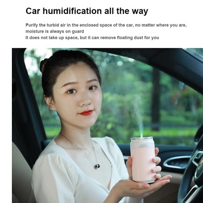 Máy khuếch tán tinh dầu Tạo Độ Ẩm Không Khí 260ML USB Có Đèn Ban Đêm