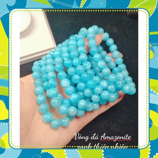 Hàng đẹp Vòng Amazonite đơn giản, dễ mang, quà tặng Được yêu thích
