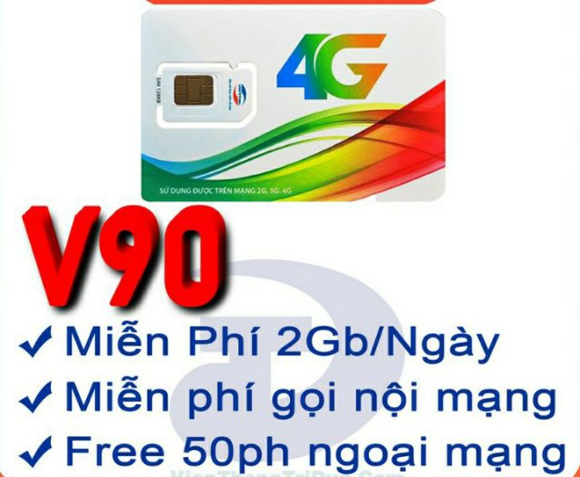 Sim V90 Viettel - Sim gọi và vào mạng siêu rẻ