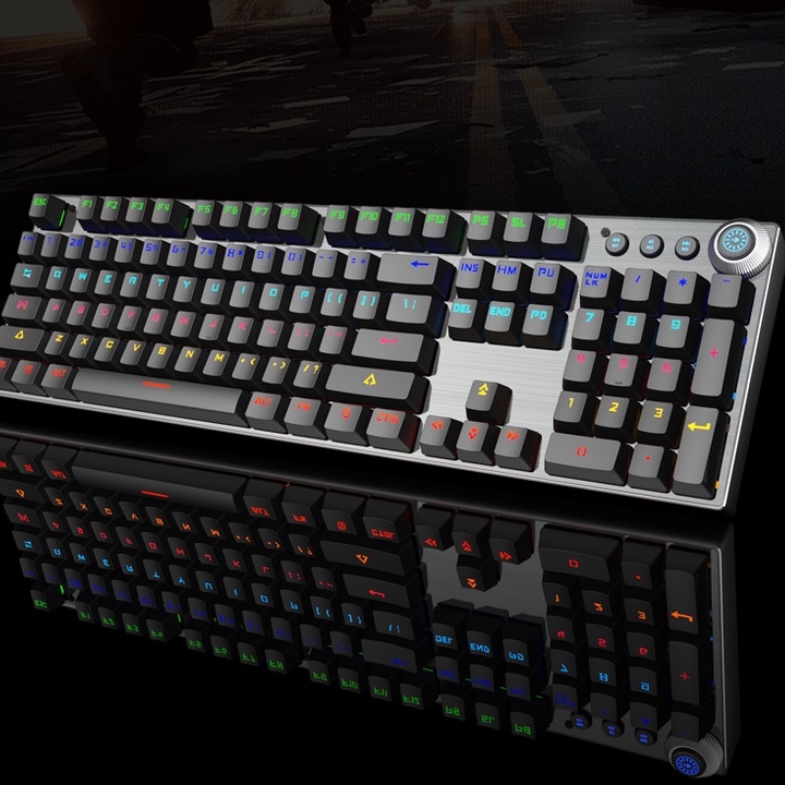 Bàn phím máy tính Bàn phím RGB LED PRO Bàn phím LEAVEN K990 Bảo hành 24 tháng Bàn phím chơi game văn phòng Bàn phím cơ