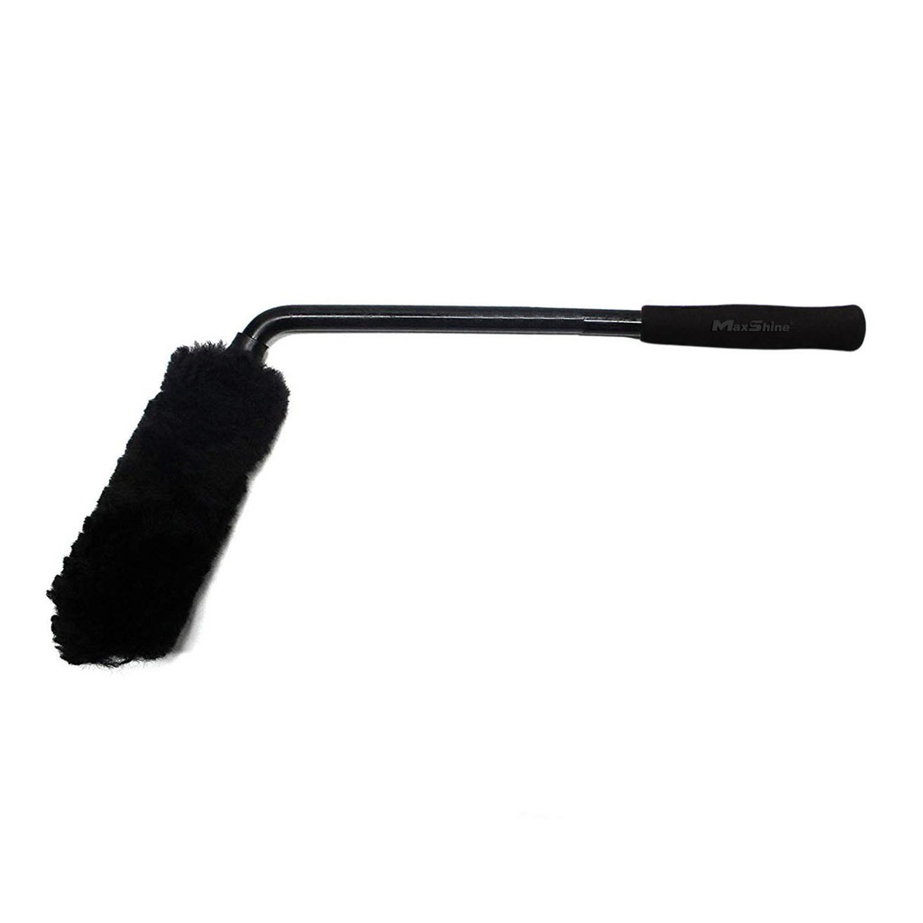 Cọ vệ sinh mâm vành, hốc bánh xe nghiên góc 45 Maxshine Wheel Woolie Angle Reach Head 704602