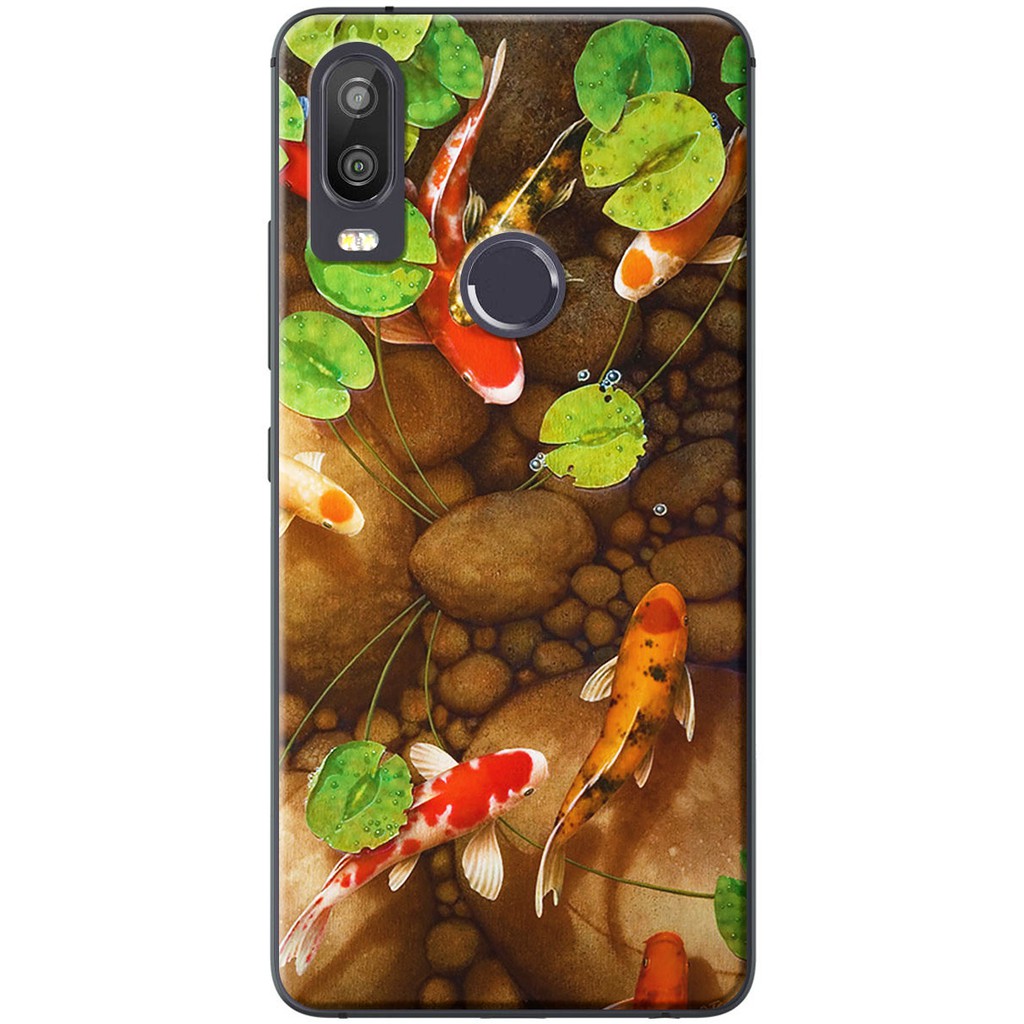 Ốp lưng Vsmart Active 1, Active 1 Plus, Active 3 in hình Cá Koi